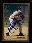 1999 Topps Traded & Rookies #T40 Autographed Sean Burroughs Trading Card