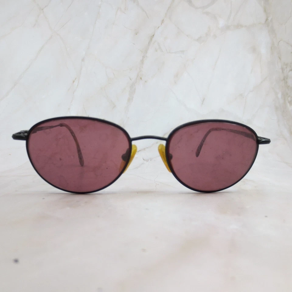 Gafas de sol Adrienne Vittadini marco AV541 unisex negro borde completo ovalado 58-19-130 Foto 1 de 4