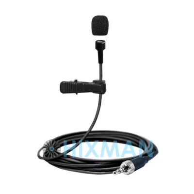 HIXMAN LB6-SR Black Lavalier Lape Mic For Sennheiser G2 G3 Wireless Transmitter - Image 1 of 4
