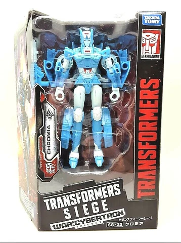 Takara Tomy Transformers Deluxe Glass SG-22 Chromia (US Seller) Cover