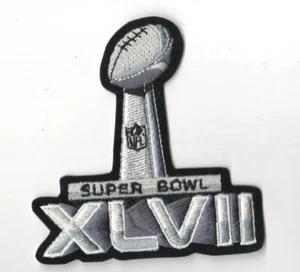 ⭐Super Bowl XLVII 47 Baltimore Ravens v San Francisco 49ers iron-on Jersey Patch - Picture 1 of 2