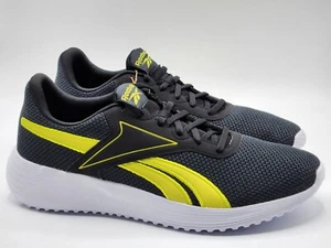 Reebok Lite 3.0 Men's Shoes - Black/Aciyel/Midpin - US 12 - Picture 1 of 7