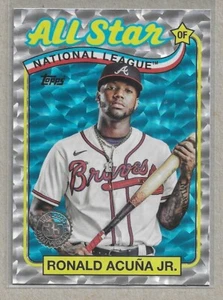 2024 TOPPS SERIES 2 "ICE" RONALD ACUNA JR #89ASB-28 NM-MT+ BRAVES - Picture 1 of 2