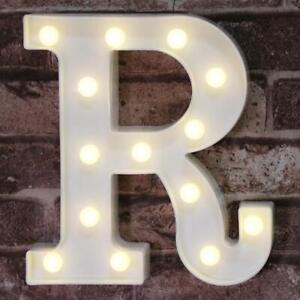 LED Marquee Letter Lights Sign, Light Up Alphabet Letter for Home Party Weddi...