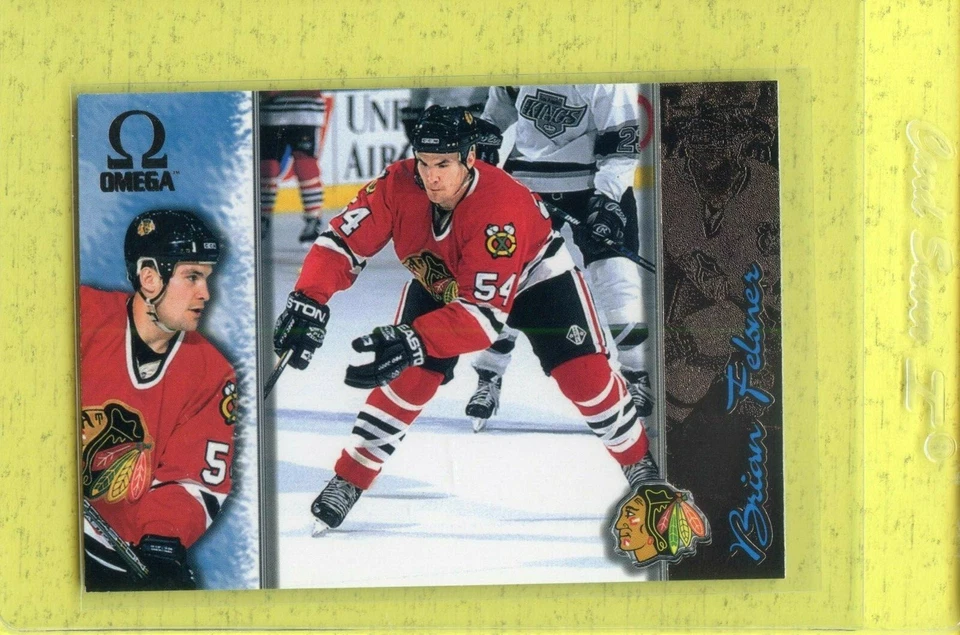 1997 PACIFIC OMEGA HOCKEY #50 BRIAN FELSNE DARK GREY - Image 1 of 1