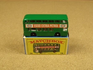 OLD VINTAGE LESNEY MATCHBOX # 74 DAIMLER BUS ORIGINAL BOX - Picture 1 of 12