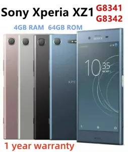 Sony Xperia XZ1 G8341 G8342 64GB +4GB 19MP 4G Unlocked Smartphone--New Sealed - Picture 1 of 18