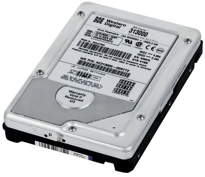 WD Caviar AC313000-00RT 13GB 5.4K 512KB ATA 3.5'' - Image 1 of 3