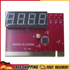 PC 4-stelliger Code Mainboard Motherboard Diagnoseanalysator Tester PCI-Karte - Photo 1/4
