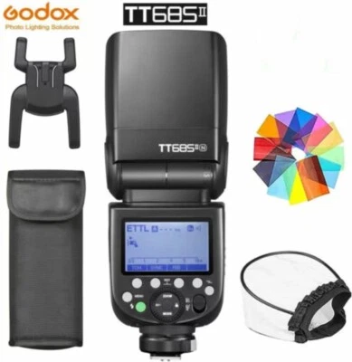 Godox TT685II-N 2.4G i-TTL HSS 1/8000s Speedlite Flash Light For Nikon Camera - Image 1 of 4