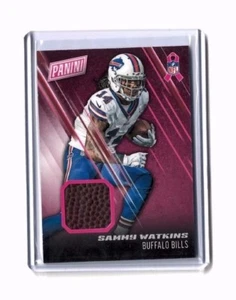 2016 PANINI DAY SAMMY WATKINS BCA FOOTBALL SWATCH #24 - Picture 1 of 1