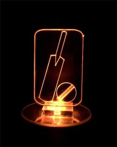 Cricket Flashing 3D LED Night Light 7 Colour Change Room Lamp - Picture 1 of 1