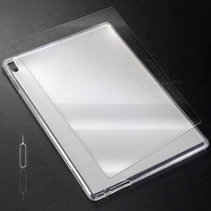 Ultra-Thin Screen Protector and TPU Case for Lenovo Moto Tab 10.1" TB-X704A USA - Picture 1 of 1