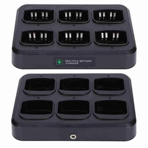Two Way Radio Six Way Charger Station Multi Unit Rapid Gang Charger For Moto IDM - Zdjęcie 1 z 12