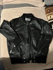 Diesel Lederjacke Schwarz - Bild 1 von 15