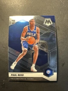 Tarjeta de novato Panini Mosaic 2020-21 RC #245 Paul Reed Philadelphia 76ers - Imagen 1 de 3