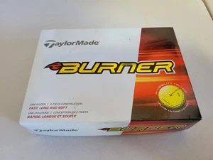 TaylorMade Burner Fast Long Soft Gelb 12 Golfbälle Neu im Karton - Bild 1 von 2
