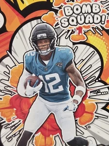 2025 Panini Donruss - Bomb Squad Travis Hunter BS-THR (RC) Rookie Jaguars - Picture 1 of 3