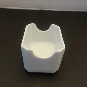 Sugar Pack Holder By DELCO 3 1/2” X 2 3/4” Porcelain Kitchen Tableware - Picture 1 of 6