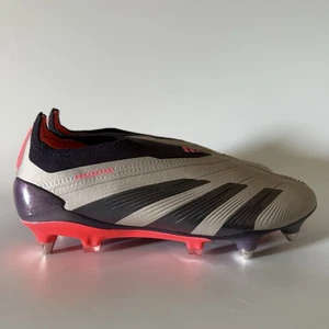Adidas Herren 6,5/Damen 7,5 PREDATOR ELITE SCHNÜRLOSE WEICHE BODENSCHUHE/STOLLEN IF6319 - Bild 1 von 9