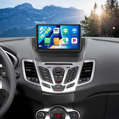 9" Touch Stereo with Wireless Carplay & Android Auto for 2009-2014 Ford Fiesta - Image 1 of 4