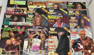 WWF Event Program Magazine Wrestlemania Hogan Warrior Undertaker 1990s Wrestling - Picture 1 of 23