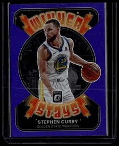2021-22 Donruss Optic #4 Stephen Curry Winner Stays Purple - Picture 1 of 2