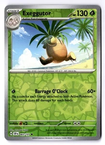 Exeggutor Reverse Holo Uncommon SV08: Surging Sparks 003/191 NM - Picture 1 of 2