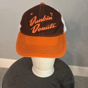 Cappello camionista vintage Dunkin' Donuts berretto da baseball schiena regolabile 2017 Cotapaxi - Foto 1 di 5