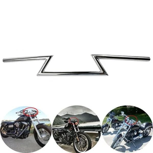 22mm Z-Bar Handlebars For Harley Softail Standard FXST - Bild 1 von 15