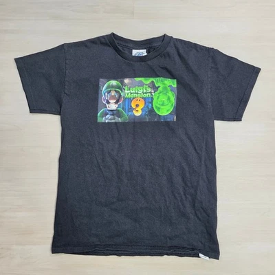 Camiseta para niños Nintendo Luigi Mansion 3 camiseta para juegos gris medio juvenil manga corta Foto 1 de 4