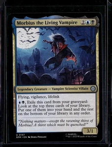 Morbius the Living Vampire - 137 - SPM - NM - MTG Magic the Gathering - Picture 1 of 1