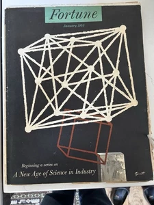  Fortune Magazine January 1953-Great Photos, Illustrations, Articles and Ads. - Picture 1 of 3