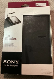 Genuine Sony PRSA-CL6 Black vinyl eBook Reader cover with light Touch Edition NB - Picture 1 of 9