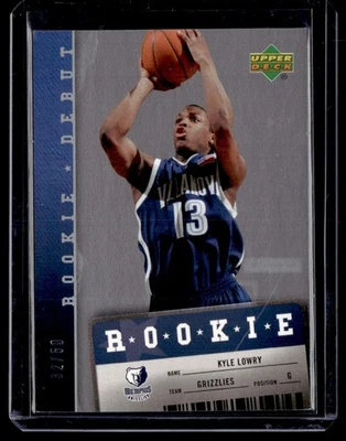 2006-07 Upper Deck Rookie Debut Silver Kyle Lowry RC 32/50 Memphis Grizzlies - Image 1 of 2