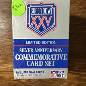 1990 -  91 Pro Set Super Bowl XXV Commemorative 160  Factory Sealed Set 💥🏈💥 - Picture 1 of 3