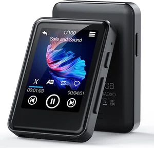 64GB MP3 Player Musik Abspielgerät Touchscreen 2,4 Zoll Display Bluetooth X71 - Picture 1 of 9