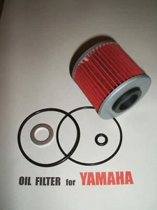 YAMAHA OIL FILTER O-RING KIT XV1100 Virago  XVS1100 Drag Star  cleaner element - Picture 1 of 1