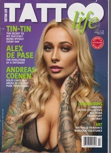 TATTOO LIFE MAGAZINE #113 AUG 2018, FRONT COVER HAVE MINOR DAMAGE. - Picture 1 of 1
