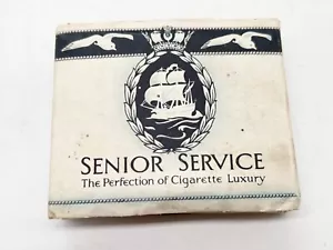 VINTAGE EMPTY SENIOR SERVICE CIGARETTE LUXURY BOX MASTER MIND GOOD SHAPE PROP - Picture 1 of 8