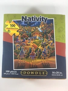 Dowdle Nativity Puzzle 100 Pieces 16x20 In. - Picture 1 of 8