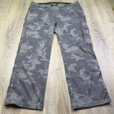 Мужские разноцветные камуфляжные штаны PrAna Born From The Experience плоские спереди размер 38Wx28 - Изображение 1 из 4