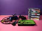 Playstation 2 Slim Bundle W Oem Controller And 13 Games - Tested - Ships Free!