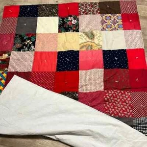 Red Patchwork Quilt - Picture 1 of 8