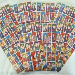Laramie Ranch ● Face ● Menko ● Menko ● Uncut ● Sheet ● Set of 10 Pogs Pog Anime - Picture 1 of 6