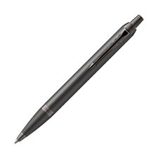 Parker IM Monochrome Ballpoint Pen in Titanium - NEW in Original Box