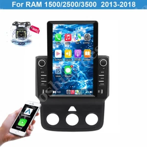 Android 13 Carplay For 2013-2018 Dodge Ram 1500 2500 3500 Car Radio Stereo GPS - Picture 1 of 24