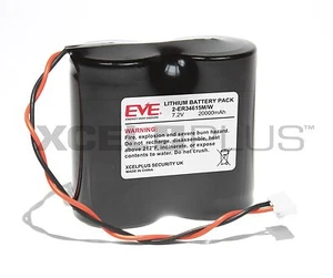Gas Fire EVE Lithium Ignition Battery 7.2V 2-ER34615M/W F0443A-LF Remote Pack - Picture 1 of 6