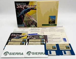 Sierra Silpheed, Japan's Hottest New Action Game IBM/DOS 5.25 & 3.5, Big Box - Picture 1 of 18
