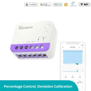 Sonoff WLAN Smart Rolladenschalter Jalousieschalter Zeitschaltuhr App Steuerung - Picture 1 of 12